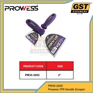 Prowess 2-5" Heavy Duty Stainless Steel Paint Scraper With Thermoplastic Rubber Handle Home Diy Diy 