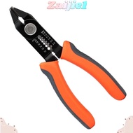 ZAIJIE1 Wire Stripper, High Carbon Steel Orange Crimping Tool, Universal Cable Tools Electricians
