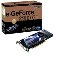 EVGA 512-P3-N802-AR e-GeForce 8800 GT 512 MB DDR3 Superclocked Edition PCI-Express Graphics Card