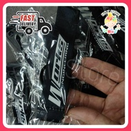 Works Engineering Universal Carabiner Keychain with Wrist Strap Works Engineering Logo Black