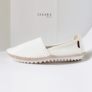 รองเท้าผู้หญิง NANA OKADA Flat Shoes หนังนิ่ม รุ่น Softn go White