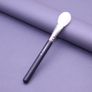 MAC133 peach shaped flat head highgloss brush goat hair small loose powder blusher makeup brush