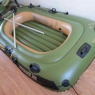 PERAHU KARET VOYAGER MUAT 3 ORANG DEWASA ADA DAYUNG BAGUS 2 POMPA-Bumi Langkah