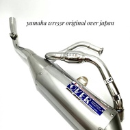 knalpot over racing WR 155R knalpot racing original japan over yamaha wr 155r