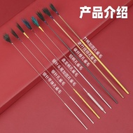 Ear Picking Peacock Feather Bamboo Handle Silver Needle Peacock Feather Ear Picking Tool Set Ear Pic