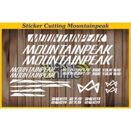 MOUNTAINPEAK MTB FIXIE BIKE Frame STICKER