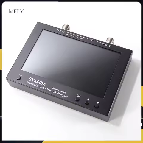 50KHz~4.4GHz with 7-Inch Touch Screen Antenna Analyzer Upgrade of SV4401A Vector Network Analyzer