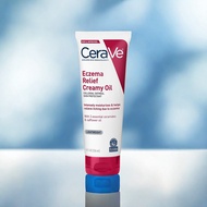 Cerave Eczema Creamy Oil Anti Itch Cream Eczema Treatment Cream Moisturizer for Dry,Itch Skin Relie