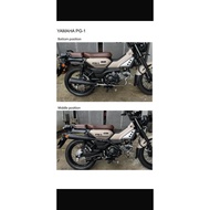 EXHAUST CJ IPOH YAMAHA PG-1 SSP(28MM/MIDDLE)