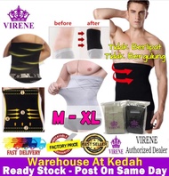 VIRENE Men Girdle Corset Body Shaper Bengkung Waist Belly Korset Slimming Shapewear Girdle Bengkung