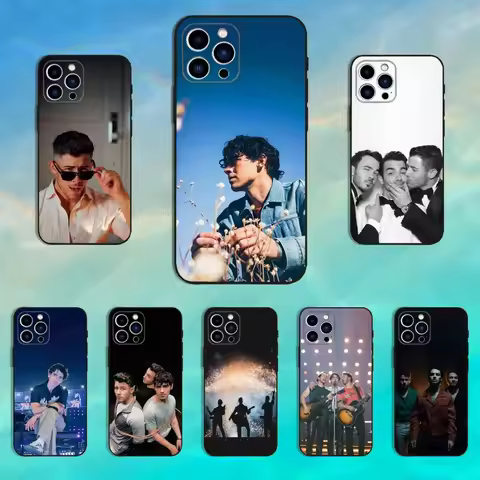 J-Jonas B-Brothers Band Phone Case For iPhone 16,15,14,13,12,11 Plus,Pro Max,XS,X,XR,SE,Mini,8,7,Sof