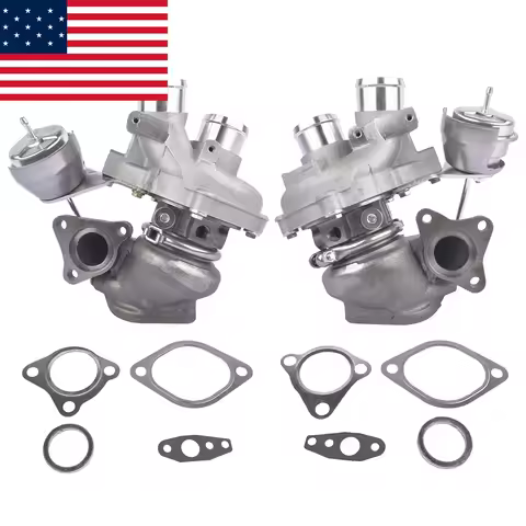AP03 Turbocharger K03 Left + Right Turbo Pair for Ford F150 F-150 V6 3.5L 2013-2016