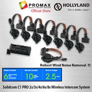 Hollyland Solidcom C1 Pro-2S / 3S / 4S / 6S / 8S Full-Duplex Wireless Intercom System with Headsets 