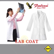 White Lab Coat or Kot Makmal/Lab Coat LONG SLEEVES/Unisex Lab Coat Putih Doctor Muda Uniform