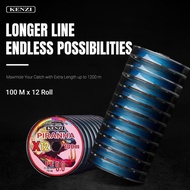 KENZI PIRANHA X12 PE Line 100m 12x100m