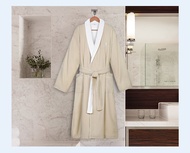 Ritz-Carlton Hotel Couples Bathrobes Ultrafine Fiber Absorbent Luxury Home Clothes Mid-Length Thick