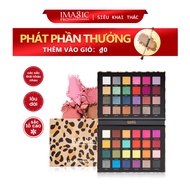 IMAGIC Bảng Phấn Mắt Da Báo Hai Lớp Phấn Mắt Kim Sa Mờ 48 Màu