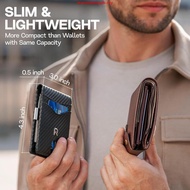 Extreme Full Grain Leather Wallet | Minimalist Wallet I RFID Blocking Energy Wallet | Extreme Dompet