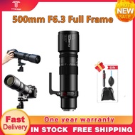 TTArtisan 500mm F6.3 Telephoto Lens for Sony E mount Niokon Z Canon RF L-Mount Camera Lens Full Fram