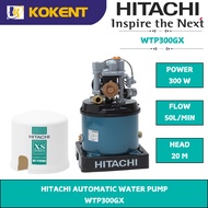 HITACHI AUTOMATIC WATER PUMP WTP300GX [300W,50L/MIN,20M,19KG]