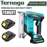 Ternaga TCNG01 Cordless Nail Gun Heavy Duty Electric Nail Gunner Straight Nailer F30 For Home Improv
