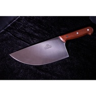 JAYA MATA (JM47) "D" Shape Stainless Steel Butcher Knife 8"_knife_pisau_Pisau D Shape_Stainless Stee