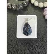 [SG LOCAL READY STOCK] S925 Pear Blue Pietersite Pendant | Crystal Lovers | Collector’s Piece