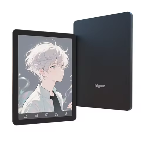 Bigme B6 eBook Reader, 2GB+32GB, 6'' Color E-Ink Display, 36-Level Adjustable Front Light Eye Protec