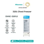 Hisense Official Store Commercial Freezer 商用冷柜 (320L) White - EXHSC-320FLG