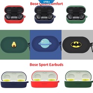 Cute Cartoon Animals Bose QuietComfort/Sport Earbuds Wireless Bluetooth Noise Cancelling Headphone Protective Case Fall-proof Marvel's The Avengers