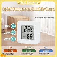 Digital Temperature Humidity Gauge Indoor Humidity Meter LCD Hygrometer Temperature Meter for Inside