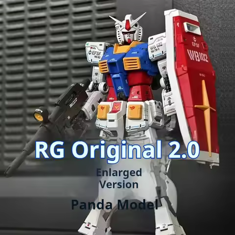 RG 1/100 RX-78-2 2.0 (Enlarged Version) Model Kit Armor Explosive Transformation Magnetic Control Ey