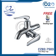 Cz Two Way Tap Bidet Tap Kepala Paip Toilet Water Tap Bathroom Tap Toilet Water Tap 2way Tap Pili Ai