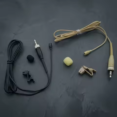 MiCWL Ultra-Mini Hidden Lavalier Microphone for Sennheiser EW100 300 500 G2 G3 G4 Wireless System, P