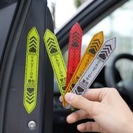 Night-time car door safety reflective stickers, door warning signs, extended warning signs, car body
