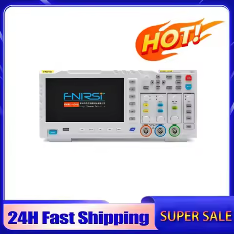 FNIRSI-1014D 1013D TC3 Oscilloscope 3-in-1 Dual Channel Input Signal Generator 100MHz * 2 Analog Ban