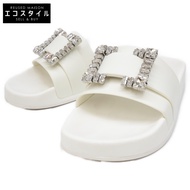 Sergio Roshi SR JELLY 010 寶石扣環水晶涼拖鞋，37碼