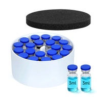 3ml vial insert, compatible with Hydrapeak food Thermos Jar, designed for peptide storage kits in 32