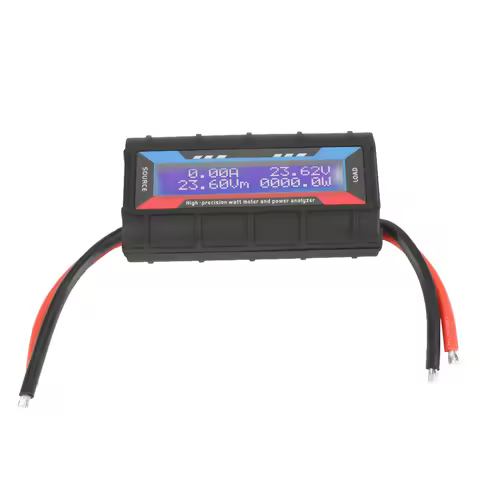 Power Analyzer Watt Power Tester RC Power Tester 4.8V~60V 150A High Precision Watt Meter Voltage Amp