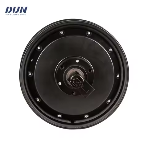 YMMotor 10x2.15inch 5000w 110kmh 72v High Torque Speed Gearless BLDC Hub In-Wheel Motor