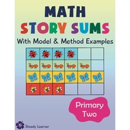 Primary 2 math problem sums: PDF file: learn through clear examples how to do problem sums