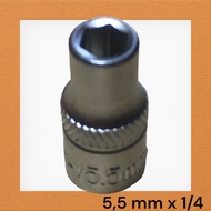 Lakoni atau Jetjo Mata sok 55 mm square 1/4 inch 6 point