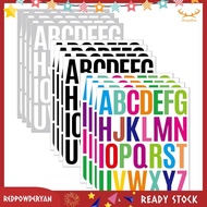 [Redpowderyan.] Letter Sticker Vinyl Letter Sticker Self Adhesive Letters