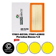 17801-BZ130, 17801-63R02 Perodua Air Filter For Bezza 1.3