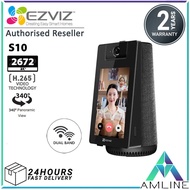 EZVIZ S10 4MP 2K Pan & Tilt Smart Video Calling 5G Dual Band Wi-Fi Camera Security CCTV with Bluetoo