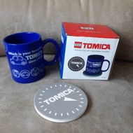 🚗 TOMICA Mug with Coaster BLUE NEW ...