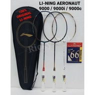 Badminton LINING AERONAUT 9000 - AERONAUT 9000I - AERONAUT 9000C - ORIGINAL LI-NING MADE IN CHINA