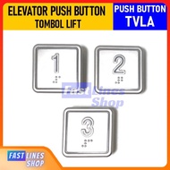 TOMBOL Push Button Lift Button Tvla Braille Elevator Spare Part Lift