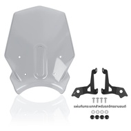 CB650R ด้านหน้ากระจกสปอยเลอร์สําหรับ HONDA CB650 R 19-23 การไหลของอากาศกระจกลม Deflector Visor หน้าจ