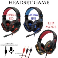 X4 RX01 SY830MV LED Headset Game Earphone Headphone